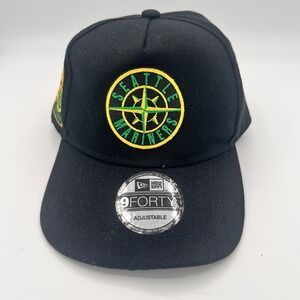 Seattle Mariners 40th Anniversary 9Forty New Era Adjustable Snapback Hat NEW